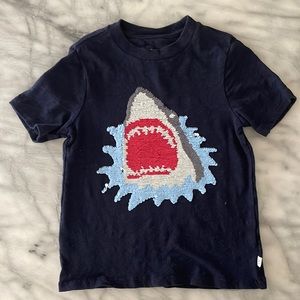 Shark Flip Sequin Shirt